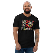 Men's Premium Samurai Black T-shirt