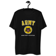 Men's Premium Army Black T-shirt