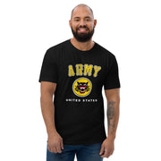 Men's Premium Army Black T-shirt