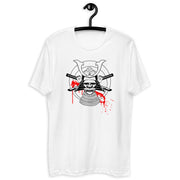 Men's Premium Samurai Helmet White T-shirt