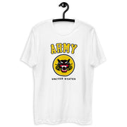 Men's Premium Army White T-shirt