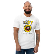 Men's Premium Army White T-shirt