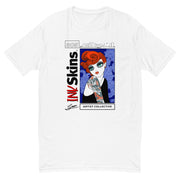 Men's Premium Red Head White T-shirt