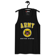 Men’s Premium ARMY Black Tank Top