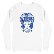 Premium Women's Tarot Reader Black Long Sleeve Crew