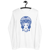 Premium Women's Tarot Reader Black Long Sleeve Crew